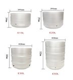 欧标304不锈钢扎啤桶10L15L20L30L50L