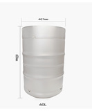 美标304不锈钢扎啤桶60L