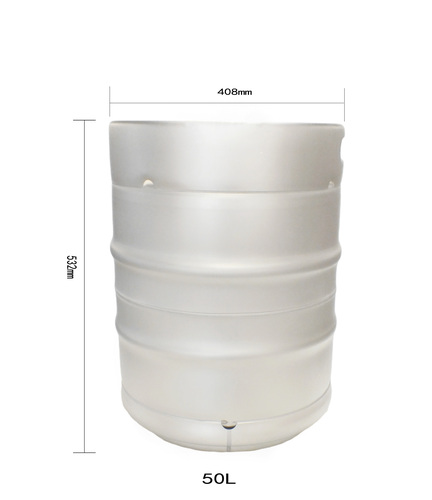 欧标304不锈钢扎啤桶50L