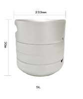 美标304不锈钢扎啤桶5L